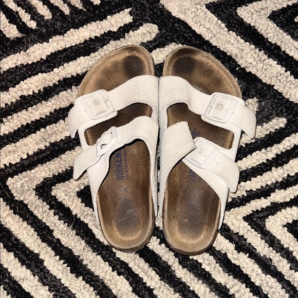 Birkenstock Cream Mules - Picture 5 of 5